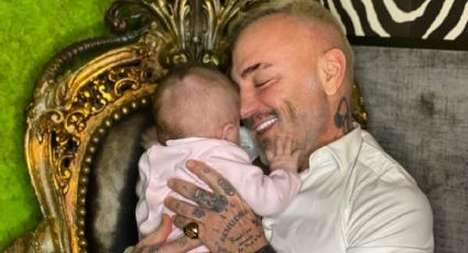 La hija de Gianluca Vacchi fue operada con éxito