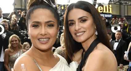 ¡Idénticas! Salma Hayek celebró a Penélope Cruz con una foto en donde visten igual