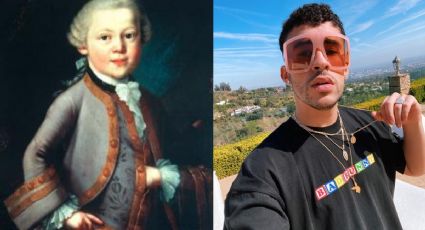 ¿Mozart o Bad Bunny? Estalló la polémica en Twitter