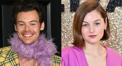 Harry Styles, sonriente y cómplice en compañía de una nueva actriz británica