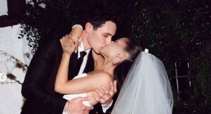 Aquí están las fotos oficiales de la boda de Ariana Grande y Dalton Gomez