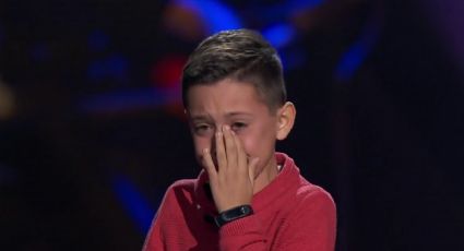 "La Voz Kids": El niño que estalló en llanto al ser elegido a último momento