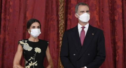 Felipe y Letizia recibieron al presidente de Corea y su esposa en el Palacio Real