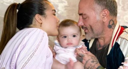 Un papá orgulloso: Gianluca Vacchi comparte imágenes de su intimidad familiar