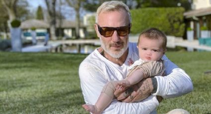 Gianluca Vacchi comparte una de las “primeras veces” de Blu: viaja en tren abrazada a su mamá