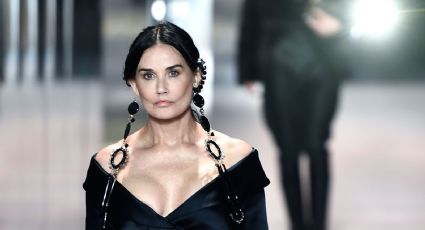 Demi Moore posó en bikini y luce espectacular a sus 58 años