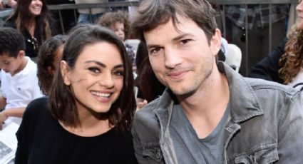 Mila Kunis convenció a  Ashton Kutcher de vender su vuelo al espacio