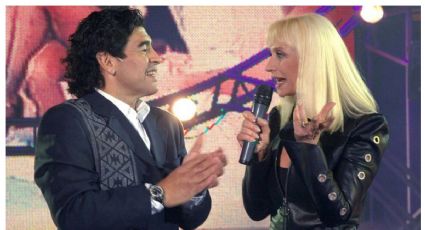 El día que Rafaella Carrá cantó junto a Diego Maradona