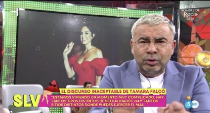 Jorge Javier contra el discurso de Tamara Falcó