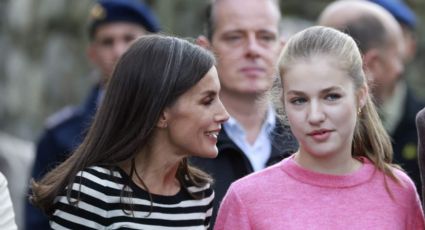 La reina Letizia desplaza a la princesa Leonor