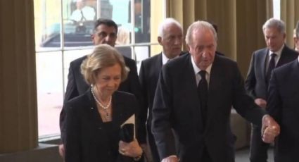 Juan Carlos y Sofía se reencuentran en el funeral de la reina Isabel II