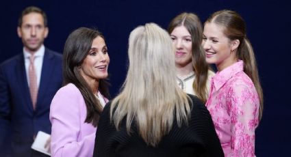 La conversación de la reina Letizia y Meryl Streep