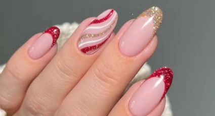 7 ideas de uñas navideñas elegantes