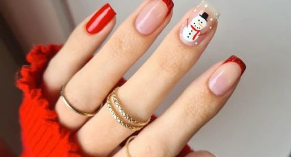 5 ideas de uñas sutiles para estas fiestas