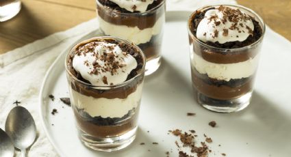 Postres fáciles y rápidos para servir en vaso en estas fiestas