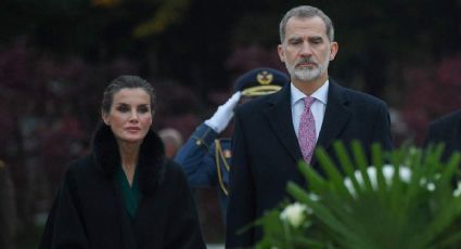 Felipe VI y Letizia despiden a Itziar Castro