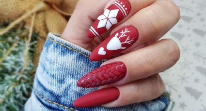 El nail art infaltable de uñas para estas Navidades