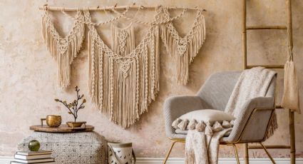 Macramé, la tendencia en decoración para renovar tus espacios