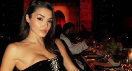 Hande Erçel deslumbra en Marrakech con el vestido de noche del momento