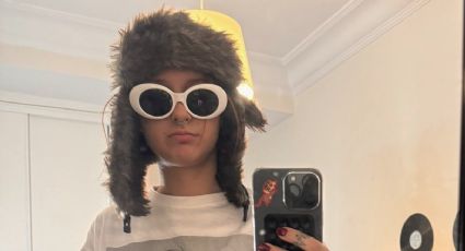 Ruslana, de OT 2023, revoluciona Halloween con su disfraz de Kurt Cobain