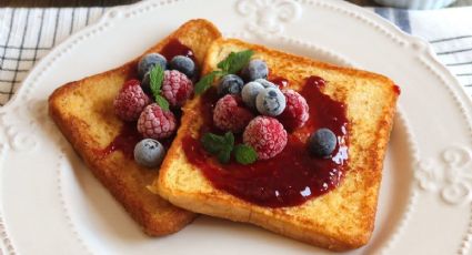 La receta fácil y rápida para hacer tostadas francesas