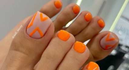 Estos son los  colores perfectos para las uñas de tus pies