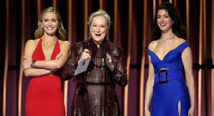 Meryl Streep, Anne Hathaway y Emily Blunt recuerdan "El diablo viste Prada" en los Premios SAG