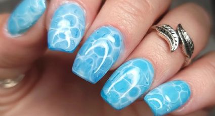 Pool Nails: la tendencia de nailr art que conquista el verano