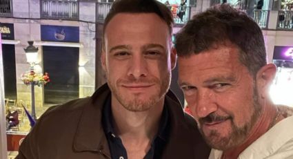 El reencuentro de Kerem Bürsin y Antonio Banderas