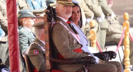 El momento más emotivo del rey Felipe VI junto a la reina Letizia y la princesa Leonor