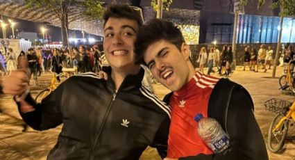 Las románticas imágenes de Martin Urrutia y Juanjo Bona en el concierto de David Bisbal