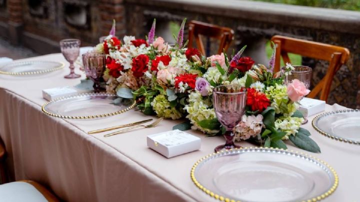 Las mejores ideas de centros de mesa para tu boda