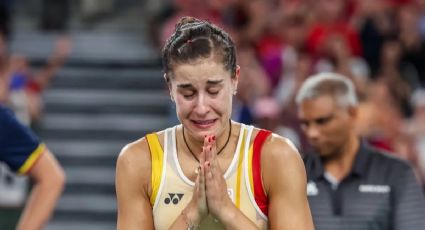 El emotivo homenaje de una medallista olímpica china para Carolina Marín