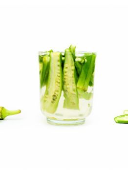 Los beneficios de consumir agua de okra